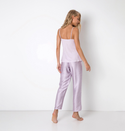 Женская пижама LIVIA с брюками, сиреневая-1