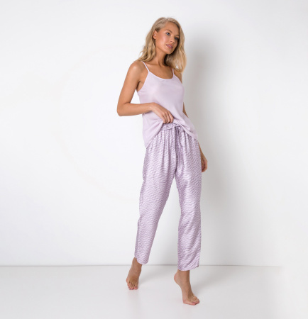 Женская пижама LIVIA с брюками, сиреневая-1